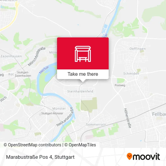 Карта Marabustraße Pos 4