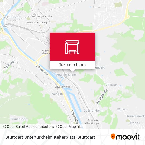 Stuttgart Untertürkheim Kelterplatz map