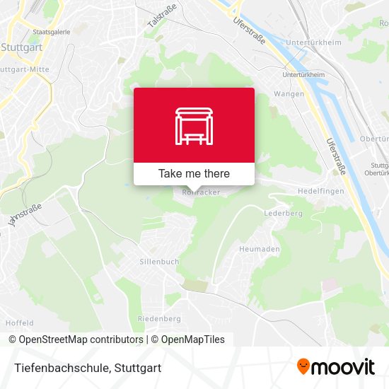 Tiefenbachschule map