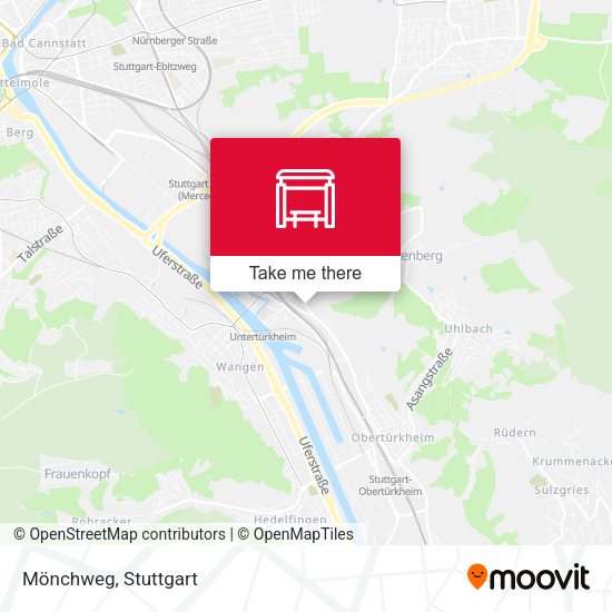 Mönchweg map