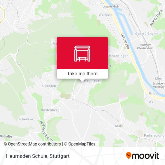 Карта Heumaden Schule