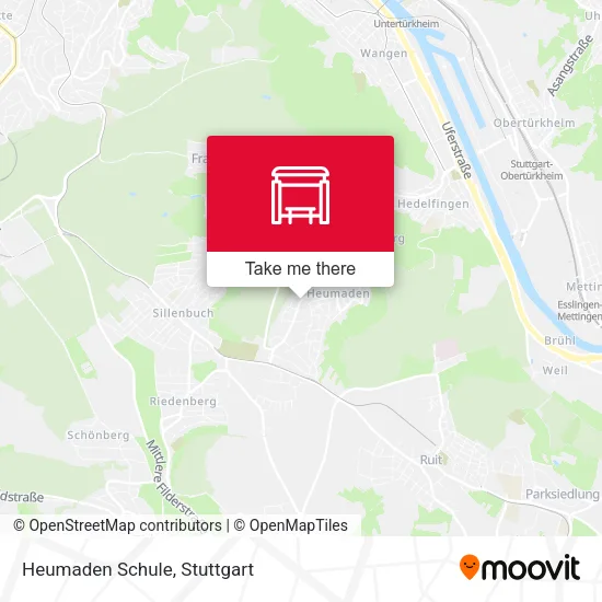 Карта Heumaden Schule