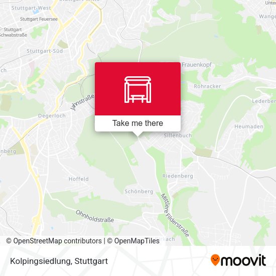 Kolpingsiedlung map
