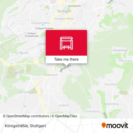 Карта Königsträßle