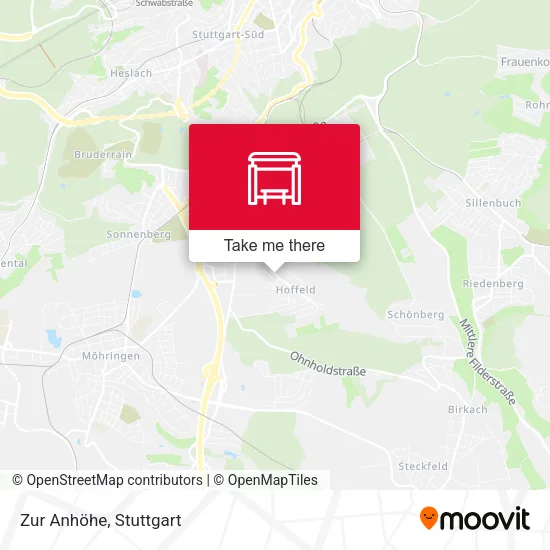 Карта Zur Anhöhe