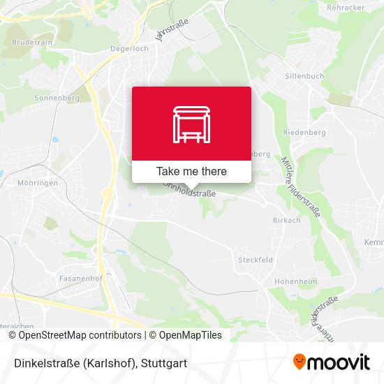 Dinkelstraße (Karlshof) map