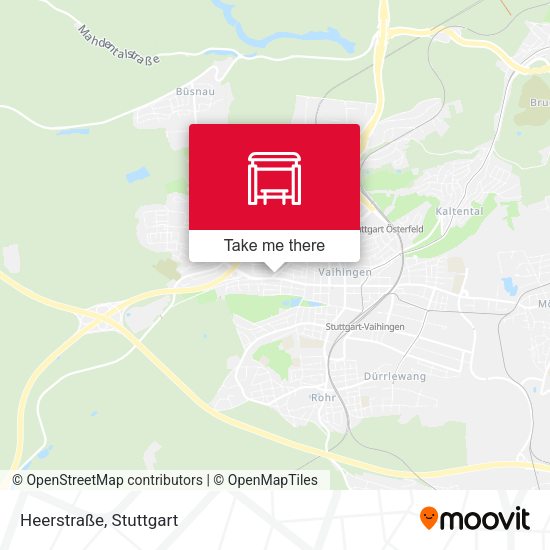 Heerstraße map