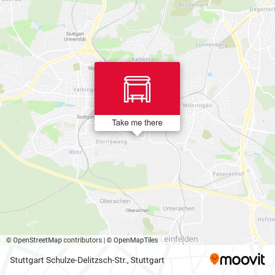 Stuttgart Schulze-Delitzsch-Str. map