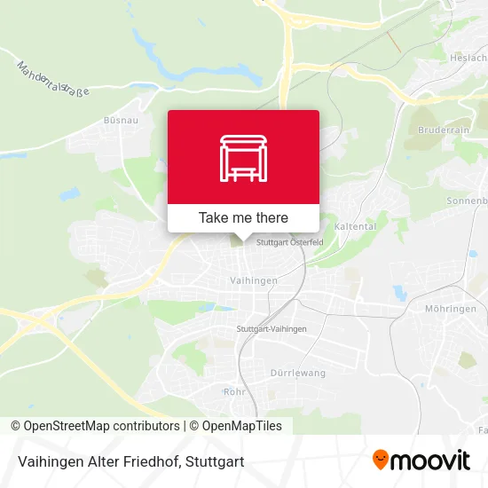 Карта Vaihingen Alter Friedhof