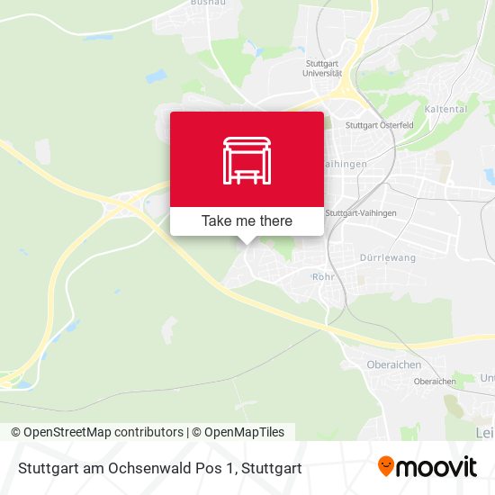 Stuttgart am Ochsenwald Pos 1 map