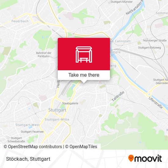 Карта Stöckach