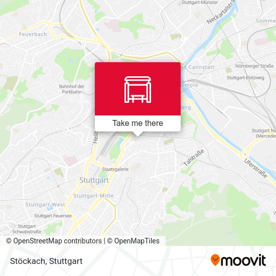Карта Stöckach