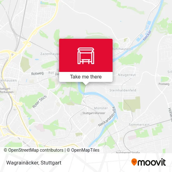Карта Wagrainäcker