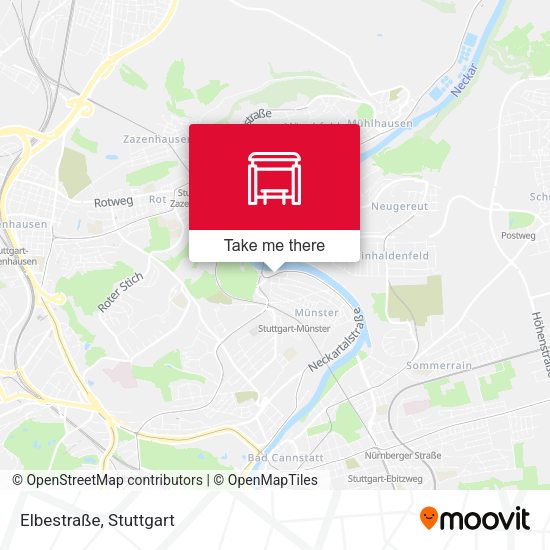 Elbestraße map
