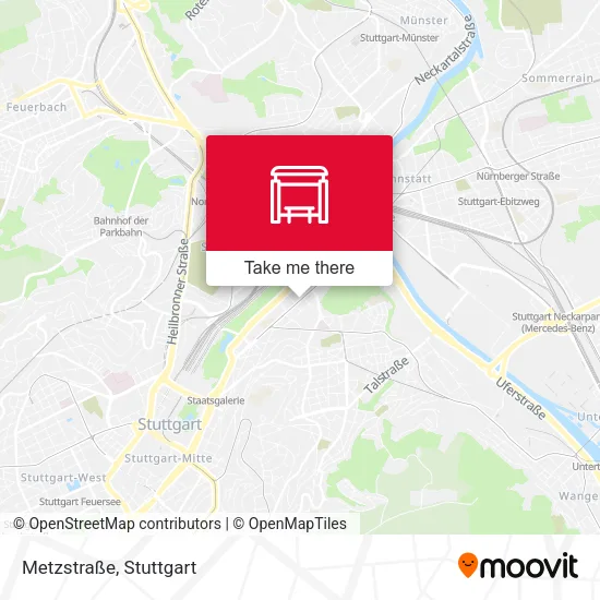 Карта Metzstraße