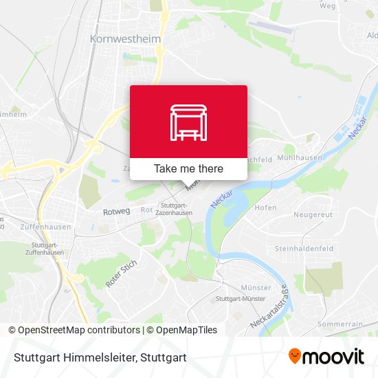 Карта Stuttgart Himmelsleiter