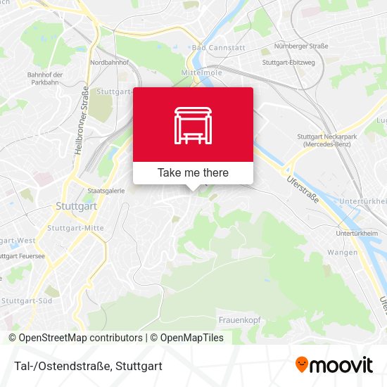 Карта Tal-/Ostendstraße