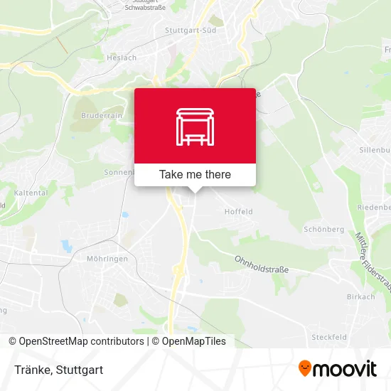 Карта Tränke