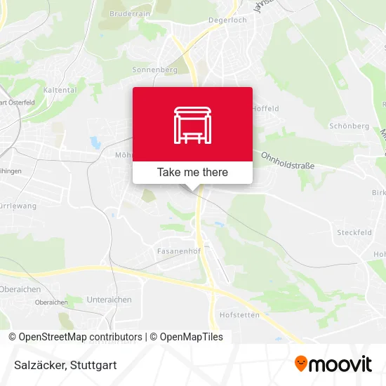 Карта Salzäcker