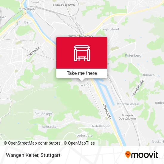 Карта Wangen Kelter