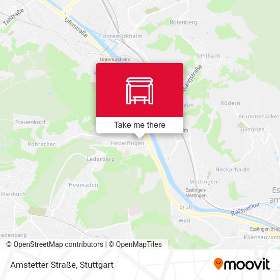 Amstetter Straße map
