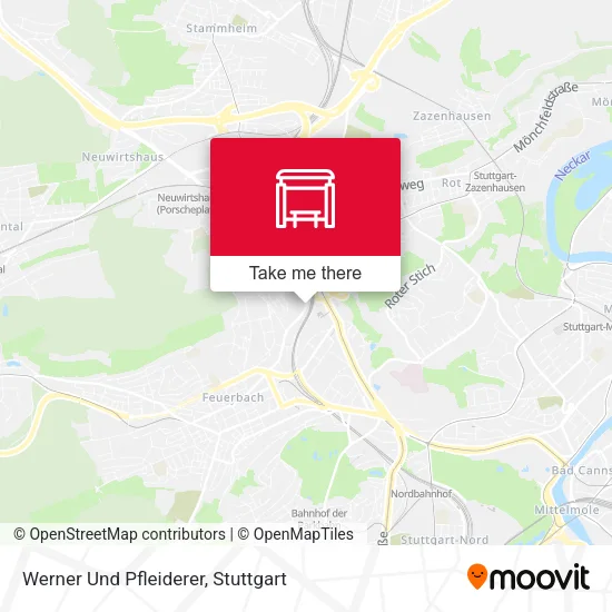 Карта Werner Und Pfleiderer