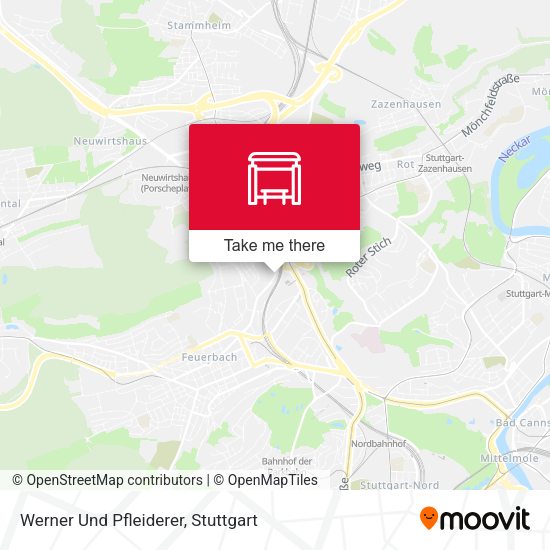 Карта Werner Und Pfleiderer