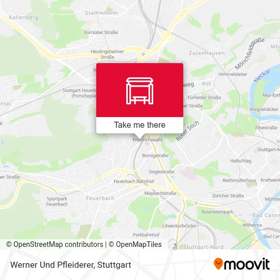 Werner Und Pfleiderer map