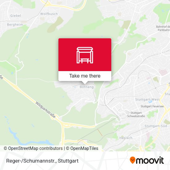 Reger-/Schumannstr. map