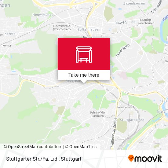Stuttgarter Str./Fa. Lidl map