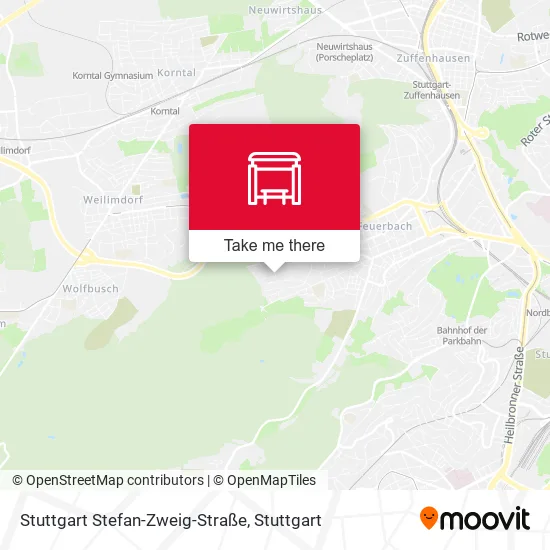 Карта Stuttgart Stefan-Zweig-Straße