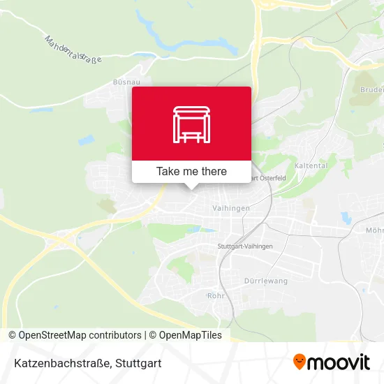 Карта Katzenbachstraße