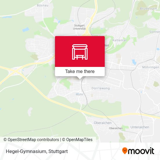 Hegel-Gymnasium map