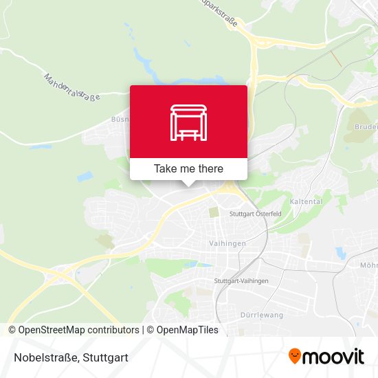 Nobelstraße map
