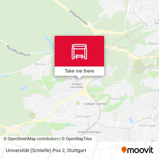 Universität (Schleife) Pos 2 map