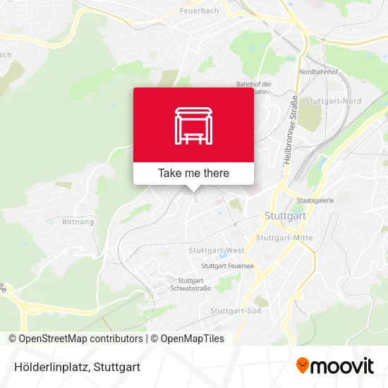 Карта Hölderlinplatz