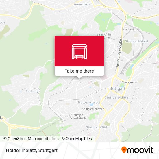 Карта Hölderlinplatz
