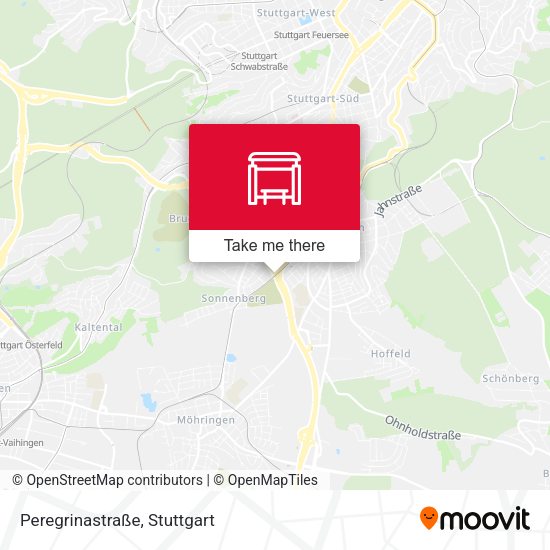 Peregrinastraße map