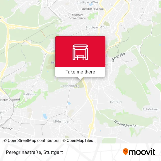 Карта Peregrinastraße