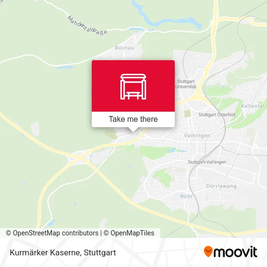 Карта Kurmärker Kaserne