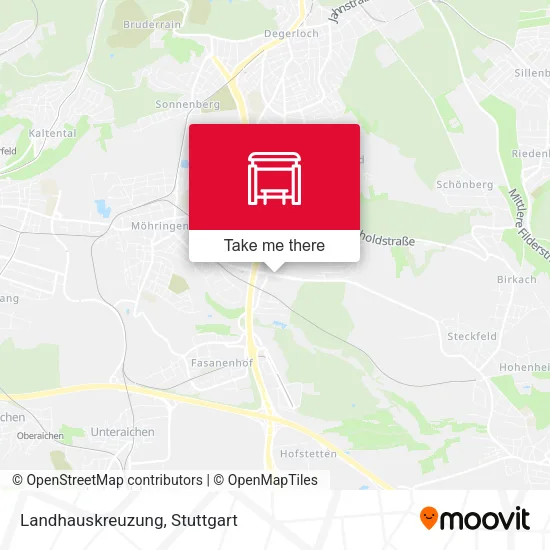 Карта Landhauskreuzung