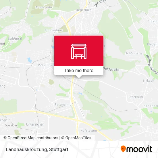 Карта Landhauskreuzung