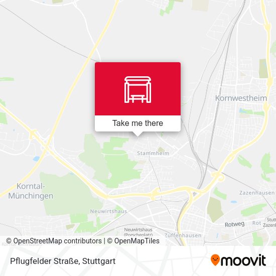 Pflugfelder Straße map