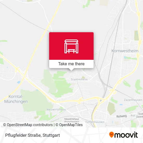 Карта Pflugfelder Straße