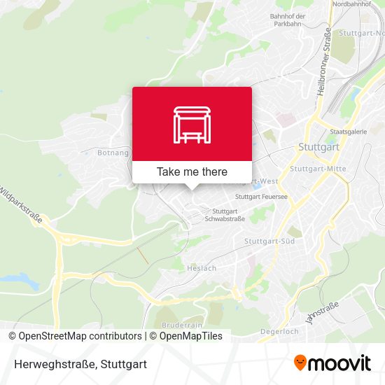 Herweghstraße map