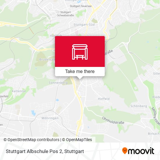 Stuttgart Albschule Pos 2 map