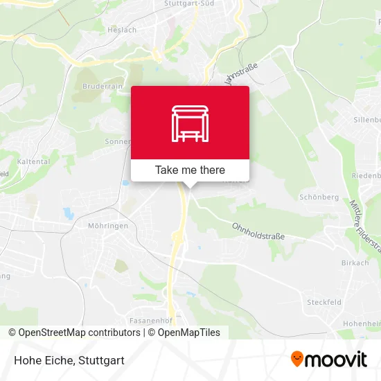 Hohe Eiche map