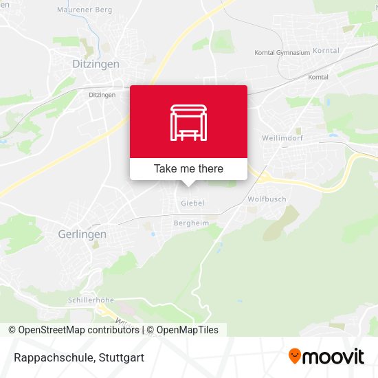 Rappachschule map