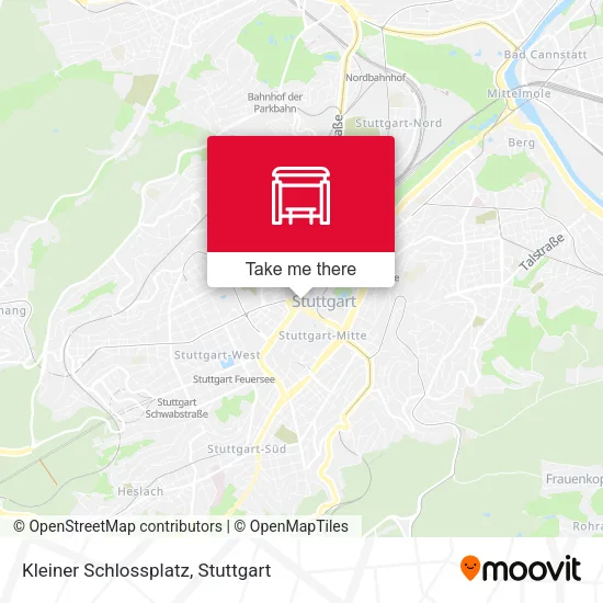 Карта Kleiner Schlossplatz