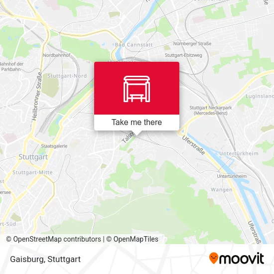 Карта Gaisburg